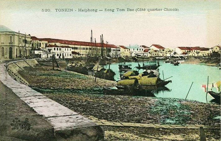 Sông Tam Bạc. Ảnh tư liệu.