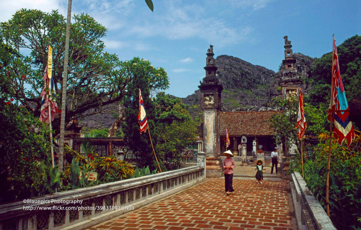 Đền thờ vua Đinh Tiên Hoàng ở Cố đô Hoa Lư.