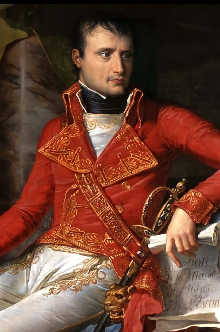 Giấc mơ chinh phục thế giới: Napoleon từng có tham vọng lớn chinh phục cả châu Âu và mở rộng quyền lực ra ngoài thế giới, bao gồm Ai Cập và Ấn Độ. Ảnh: Pinterest.