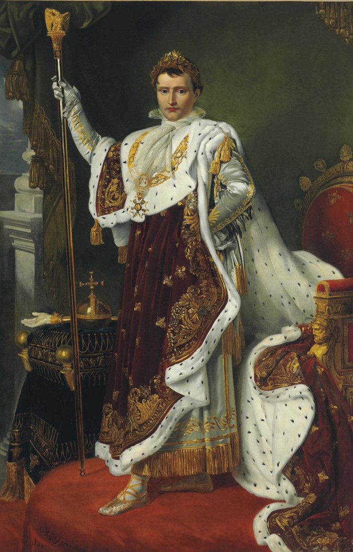 Vừa được tôn thờ vừa bị ghét bỏ: Napoleon vừa là biểu tượng của hy vọng và sự đổi mới, nhưng đồng thời cũng bị nhiều người xem là kẻ độc đoán chuyên quyền. Ảnh: Pinterest.