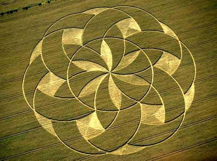 Kết hợp nhiều yếu tố: Giả thuyết cuối cùng cho rằng có thể crop circles là kết quả của một loạt các yếu tố kết hợp, bao gồm con người, hiện tượng tự nhiên, và cả năng lượng từ các nguồn chưa biết. Ảnh: Pinterest.