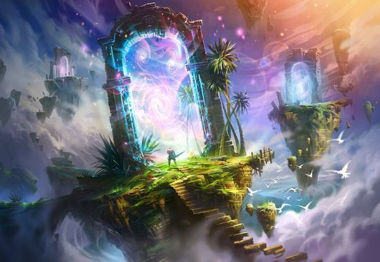 1. Luân hồi chuyển kiếp. Nhiều tôn giáo nguồn gốc Ấn Độ như Hindu giáo và Phật giáo tin rằng linh hồn sau khi chết sẽ tái sinh vào một cơ thể mới, tiếp tục vòng luân hồi cho đến khi đạt được sự giải thoát. Ảnh: Pinterest.