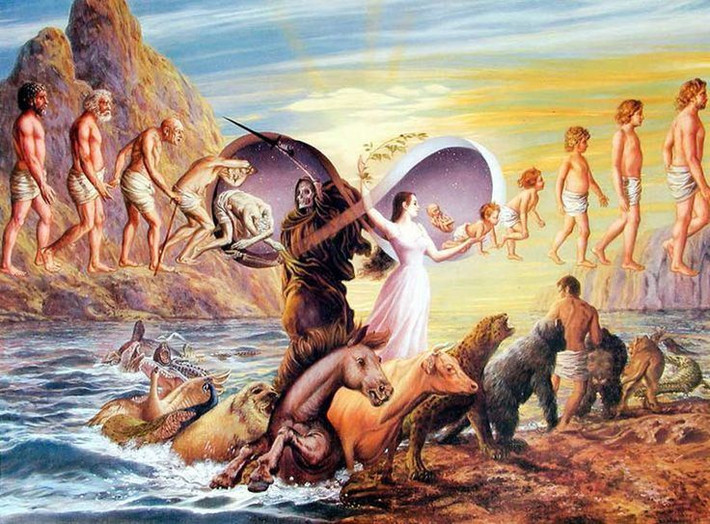 Moksha là mục tiêu cuối cùng là thoát khỏi luân hồi. Khi đó, linh hồn đạt đến trạng thái giải thoát và hòa nhập với Brahman (Thực tại tối thượng). Ảnh: Pinterest.