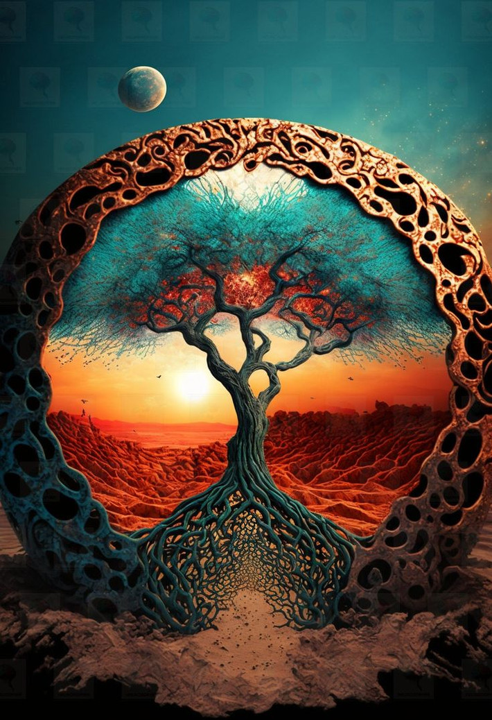Trào lưu tâm linh phương Tây hiện đại. Phong trào New Age tin rằng linh hồn tái sinh nhiều lần để học hỏi và phát triển tâm linh, cuối cùng đạt được sự giác ngộ. Ảnh: Pinterest.