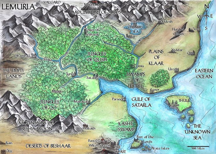 8. Lemuria trong văn hóa đại chúng. Dù không có bằng chứng khoa học nào xác thực, ý tưởng về Lemuria đã trở nên phổ biến trong văn học, phim ảnh và thuyết âm mưu. Nhiều cuốn sách huyền bí và viễn tưởng nhắc đến Lemuria như một nền văn minh tiên tiến, có khả năng thần giao cách cảm, công nghệ siêu việt và tri thức huyền bí. Ảnh: Pinterest.