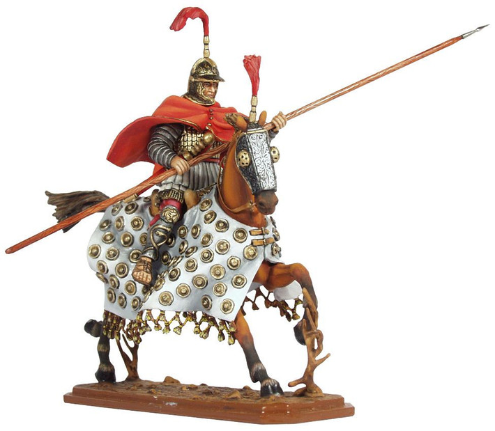 Thứ vũ khí đáng sợ nhất được kỵ binh cataphract sử dụng là trường thương kontos. Đây là những cây thương có thể dài đến 4 mét hoặc hơn.