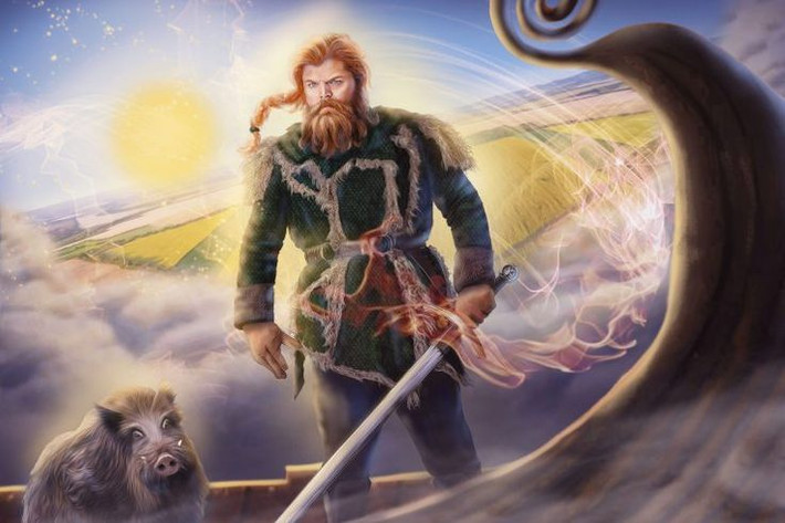 Dù số phận được coi là không thể tránh khỏi, các anh hùng Viking vẫn tìm kiếm vinh quang bằng cách sống và chết với danh dự. Ảnh: Pinterest.