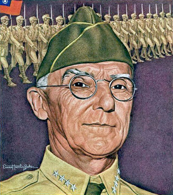 9. Joseph Stilwell: Tư lệnh lực lượng Đồng minh ở khu vực Trung Quốc, Ấn Độ, Miến Điện, chỉ huy lực lượng Mỹ trong Chiến dịch Miến Điện và hỗ trợ lực lượng Trung Quốc chống lại Nhật Bản. Ảnh: Pinterest.