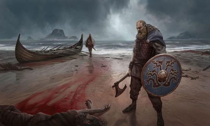 3. Giỏi thám hiểm và hàng hải. Người Viking là những thủy thủ và nhà thám hiểm xuất sắc. Họ đã đến tận Bắc Mỹ (khoảng năm 1000, trước cả Christopher Columbus) và thành lập các khu định cư tại Greenland. Ảnh: Pinterest.