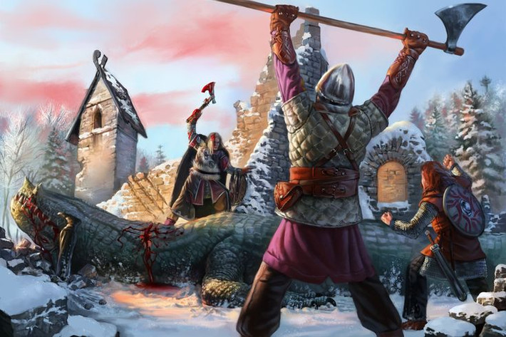 6. Không chỉ là chiến binh. Ngoài cướp bóc, người Viking còn là nông dân, ngư dân, thợ thủ công và thương nhân. Họ giao thương từ châu Âu đến Trung Đông. Ảnh: Pinterest.