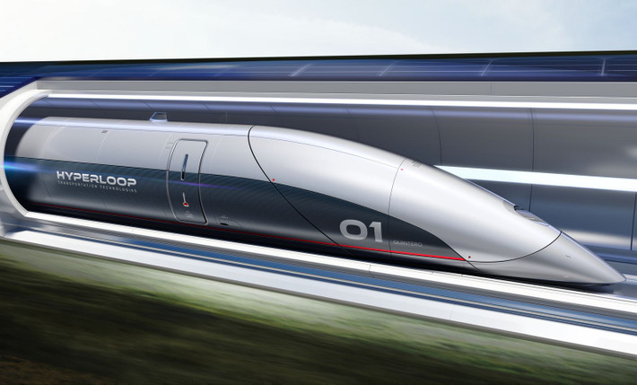 3. Tốc độ gần bằng âm thanh. Hyperloop được thiết kế để đạt tốc độ tối đa lên tới 1.200 km/h, gần bằng tốc độ âm thanh (1.235 km/h trong không khí). Ảnh: Pinterest.