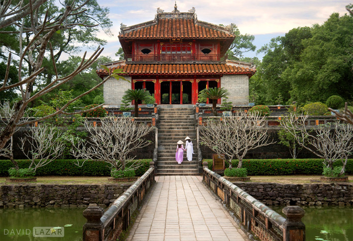 Lăng Minh Mạng ở Huế.
