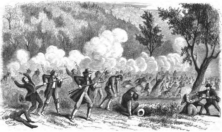 Năm 1864, dân quân California đã tàn sát 300 người da đỏ thuộc bộ lạc Yana khi họ tập trung ở Oak Run để cử hành một buổi lễ thiêng liêng.