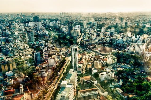 Sài Gòn đẹp như tranh.