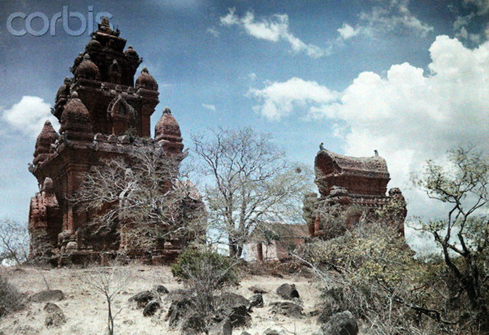 Tháp Chàm ở Ninh Thuận.