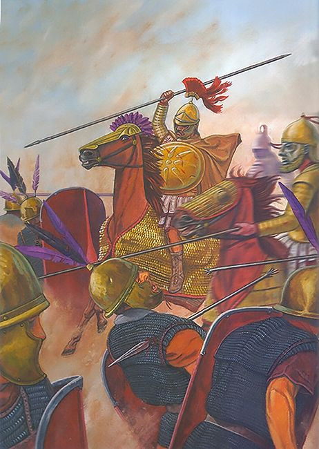 Trận đánh nổi tiếng bậc nhất của Cataphract diễn ra năm 53 TCN, khi khoảng 1.000 Cataphract và 9.000 xạ kỵ của đế chế Parthia dưới sự chỉ huy thiên tài của tướng Surena đã đánh tan 40.000 quân La Mã mà chỉ thiệt hại hơn 100 người.