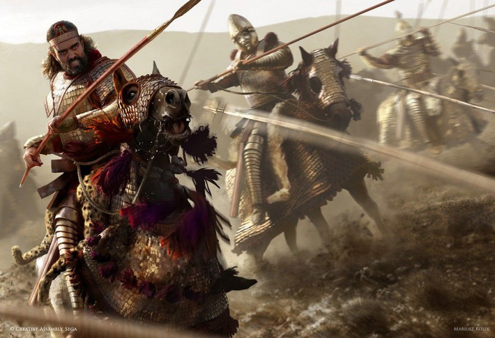 Điểm mạnh dễ nhận ra là Cataphract được bảo vệ rất tốt trước các loại vũ khí của kẻ thù. Ngoài ra, trọng lượng nặng của cả người và ngựa khiến những phá đột phá và các đòn sát thương tung ra từ họ có sức mạnh khủng khiếp.