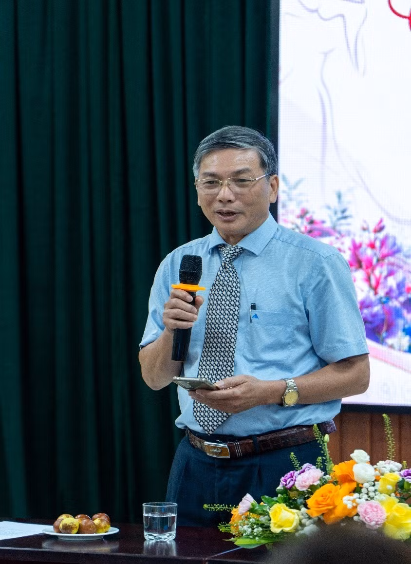 Chánh Văn phòng VUSTA Phạm Hữu Duệ chia sẻ tại chương trình