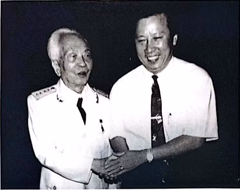 TS. Lê Xuân Thảo xúc động khi được gặp Đại tướng Võ Nguyên Giáp