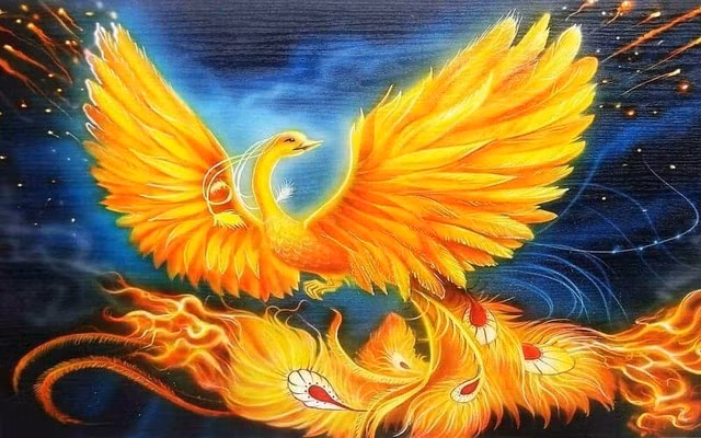 Phượng hoàng được coi là một trong những linh thú bảo vệ nhà cửa và xua đuổi tà ma.