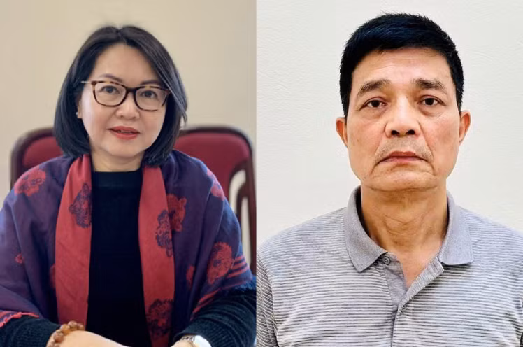 Hai cựu Cục trưởng Trần Việt Nga và Nguyễn Thanh Phong.