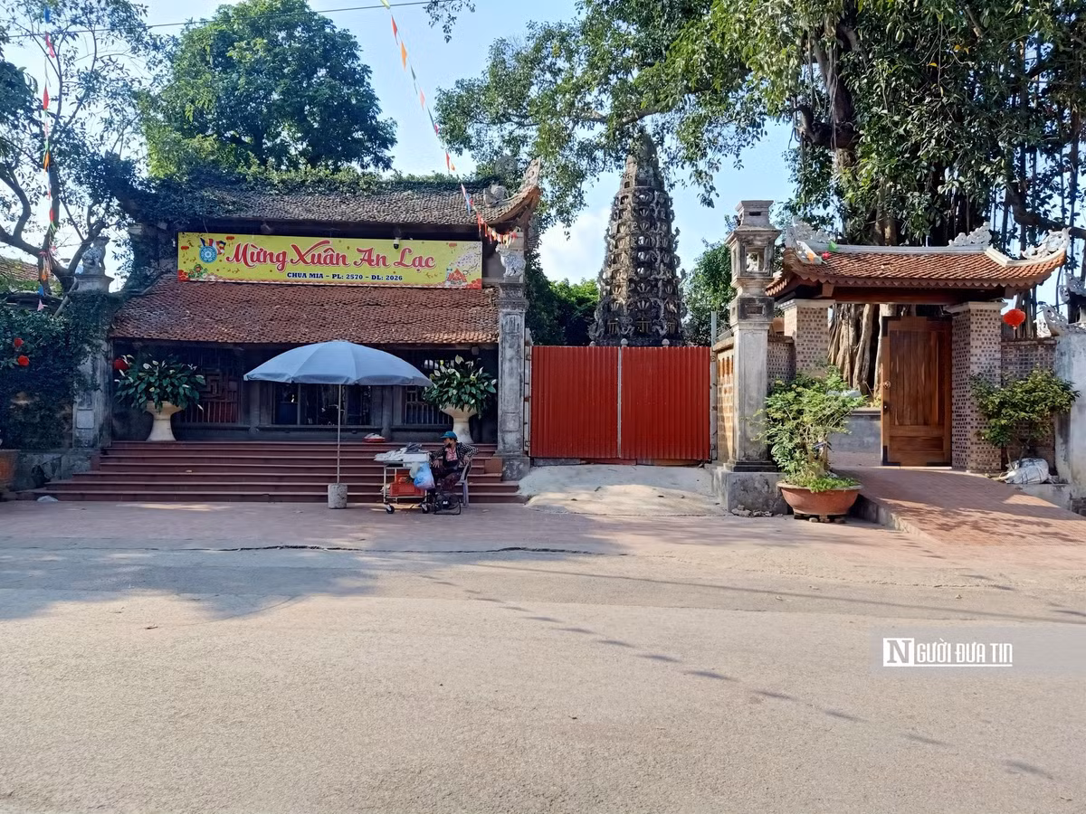 Chùa Mía là một phần ký ức của bao thế hệ người dân Đường Lâm.