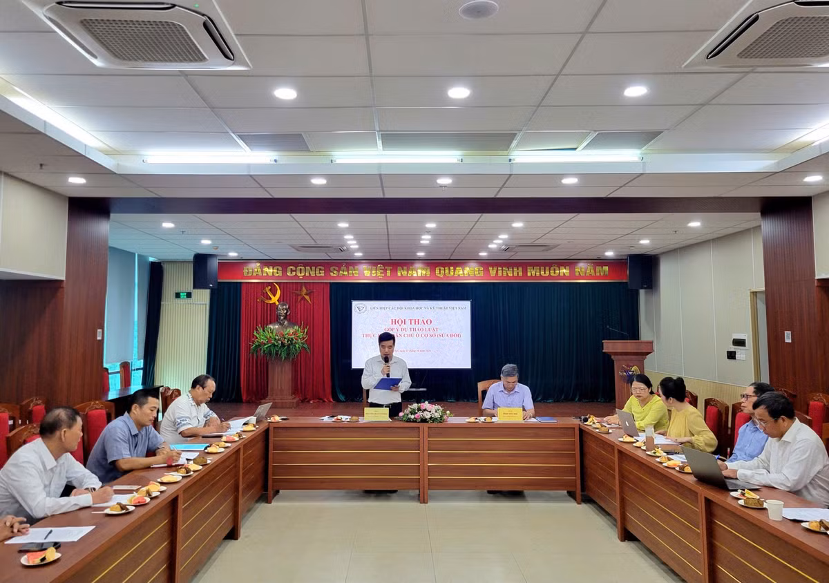 Toàn cảnh hội thảo