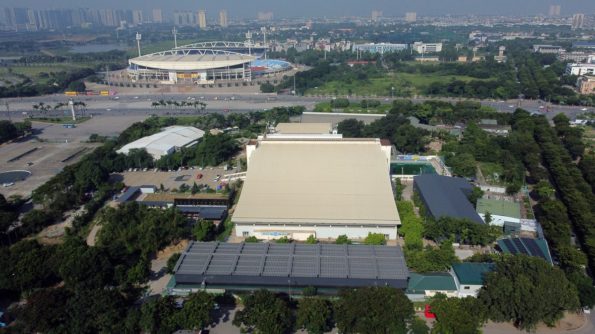 View - Cận cảnh công trình ngổn ngang ở KLHTT quốc gia Mỹ Đình | Báo Tri thức và Cuộc sống - TIN TỨC PHỔ BIẾN KIẾN THỨC 24H