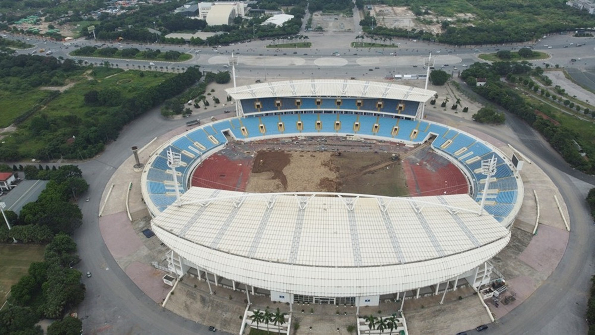 View - Cận cảnh công trình ngổn ngang ở KLHTT quốc gia Mỹ Đình | Báo Tri thức và Cuộc sống - TIN TỨC PHỔ BIẾN KIẾN THỨC 24H