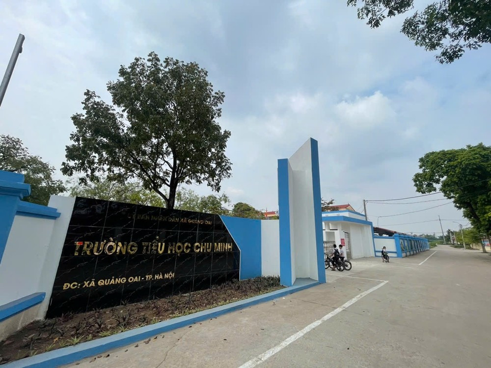 Sau sự việc Trường tiểu học Chu Minh đã chấm dứt hợp đồng với Công ty Đào Lượng. (Ảnh: Đoàn Khang). cats-6012.jpg