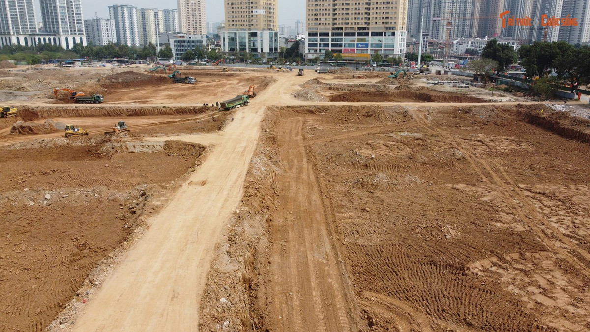 Đây là công trình quan trọng được Thành phố Hà Nội triển khai khẩn cấp nhằm tăng cường khả năng thoát nước, giảm thiểu tình trạng ngập úng cho khu vực phía Tây Thủ đô.