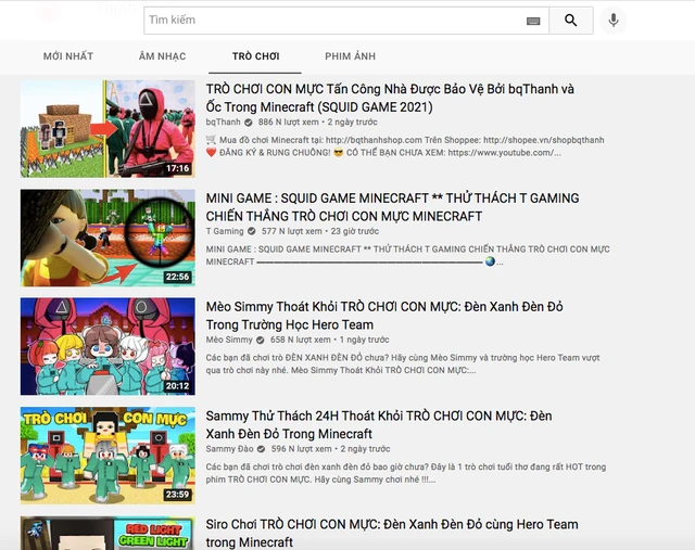 Dàn streamer Việt "ăn theo" độ hot của "Squid Game" ra sao?