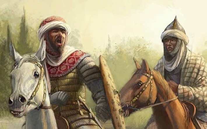 Bước ngoặt mở rộng Hồi giáo. Chiến thắng tại Yarmouk mở đường cho quân Rashidun tiến vào Damascus và củng cố quyền lực ở vùng Levant. Ảnh: Pinterest.