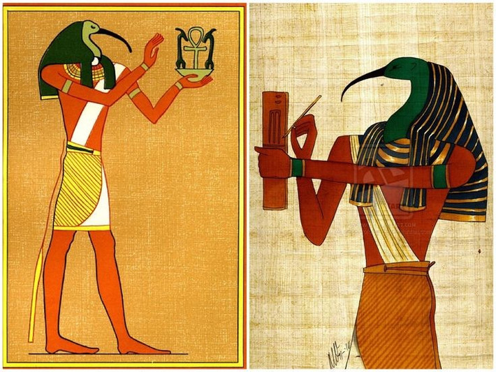 7. Được thờ phụng rộng rãi tại thành phố Hermopolis. Nơi đây từng là trung tâm thờ tự Thoth lớn nhất Ai Cập, và được gọi là “Thành phố của Thần Khôn Ngoan”. Ảnh: Pinterest.