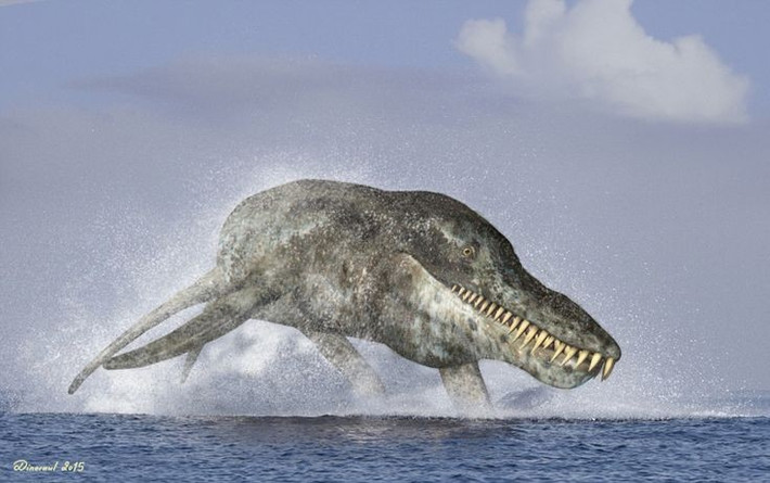 Được đặt tên theo thần thoại Hy Lạp. Tên gọi “Kronosaurus” lấy cảm hứng từ Cronus – vị thần Titan khét tiếng chuyên nuốt chửng con cái của mình. Ảnh: Pinterest.