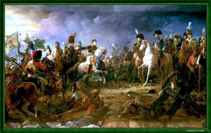 3. Sương mù buổi sáng giúp che giấu bước di chuyển của quân Pháp. Napoleon lợi dụng màn sương dày đặc đầu ngày để triển khai bí mật các đơn vị, khiến quân liên minh bất ngờ khi cuộc tấn công chính bắt đầu. Ảnh: Pinterest.