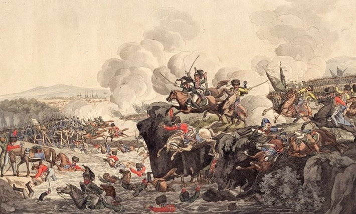 6. Ý nghĩa chiến lược. Thất bại tại Leipzig buộc Napoleon mất quyền kiểm soát hầu hết lãnh thổ Đức và làm suy yếu Đế chế Pháp. Ảnh: Pinterest.