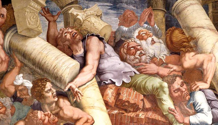 2. Nguyên nhân bắt nguồn từ Gaia. Gaia, nữ thần Đất Mẹ, tức giận vì các Titan bị giam cầm nên tạo ra loài khổng lồ để thách thức quyền lực của Zeus. Ảnh: thecollector.com.