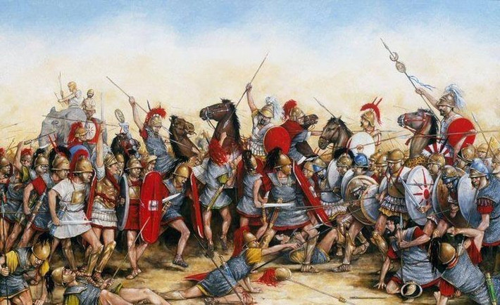 5. Quân Numidia đổi phe làm thay đổi cục diện. Massinissa – vua xứ Numidia – từng là đồng minh của Carthage nhưng đã chuyển sang phe La Mã, đem đến lực lượng kỵ binh cực kỳ hiệu quả, giúp Scipio chiếm ưu thế chiến trường. Ảnh: Pinterest.