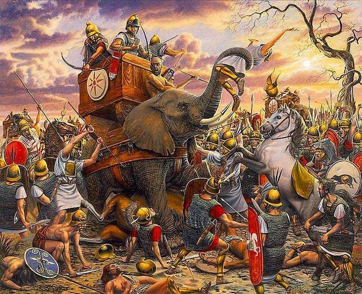 7. Ý nghĩa lịch sử lớn. Chiến thắng giúp Carthage tạm thời giữ vững thế trận, đồng thời chứng minh vai trò quan trọng của các tướng đánh thuê trong chiến tranh cổ đại. Ảnh: Pinterest.