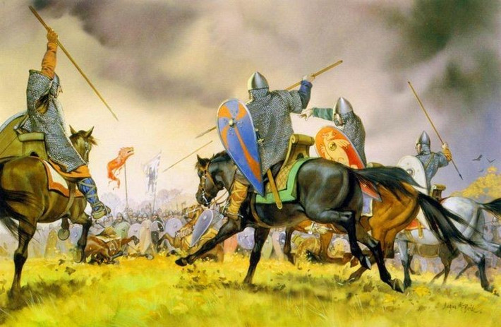 7. Thay đổi hoàn toàn cấu trúc xã hội Anh. William thiết lập chế độ phong kiến kiểu Norman, xây lâu đài, phân chia đất đai cho quý tộc mới. Ảnh: Pinterest.