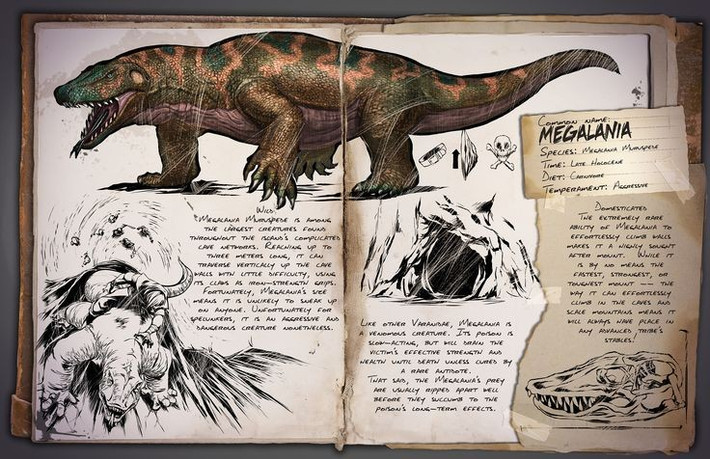 7. Một số truyền thuyết thổ dân có thể mô tả Megalania. Các câu chuyện về "thằn lằn khổng lồ ăn thịt người" trong văn hóa thổ dân Australia được cho là ký ức truyền miệng từ thời còn tồn tại Megalania. Ảnh: Pinterest.