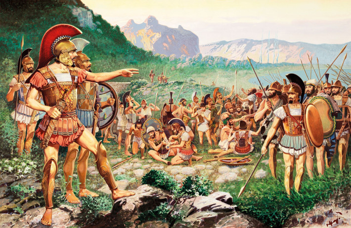 8. Ghi chép chi tiết của Thucydides. Nhà sử học Thucydides đã mô tả tỉ mỉ diễn biến trận Mantinea, biến nó thành một trong những trận đánh cổ đại được nghiên cứu nhiều nhất. Ảnh: National Geographic.