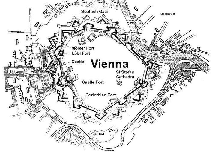  Trận chiến kéo dài hơn hai tháng. Quân Ottoman bắt đầu vây hãm Vienna từ tháng 7/1683 và chỉ bị đẩy lùi vào ngày 1/9 cùng năm. Ảnh: Pinterest.
