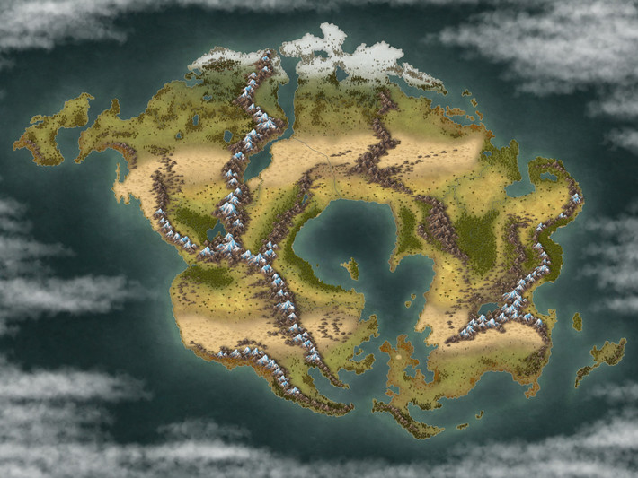 7. Dấu vết Pangea vẫn còn thấy rõ ngày nay. Sự giống nhau giữa hóa thạch và cấu trúc địa chất ở các lục địa xa nhau như Nam Mỹ và châu Phi là bằng chứng còn lại từ thời Pangea. Ảnh: Pinterest.