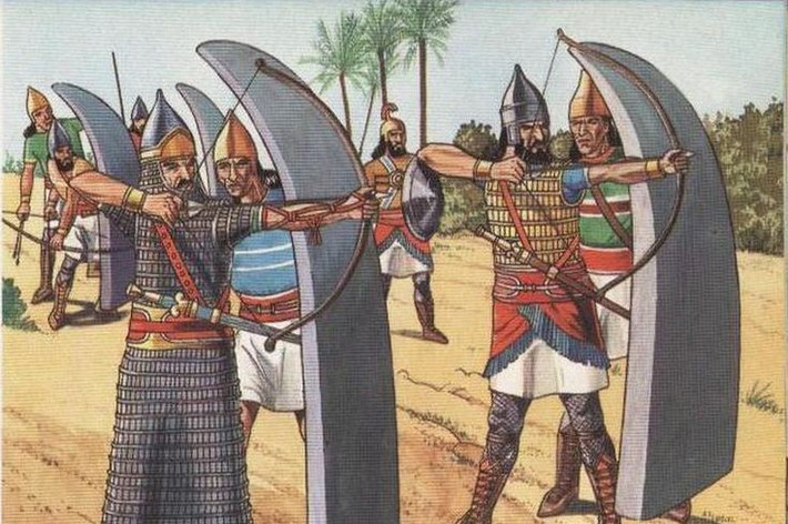 4. Assyria giành thắng lợi rõ rệt. Vương quốc Assyria dưới sự lãnh đạo của vua Tukulti-Ninurta I đã giành thắng lợi quyết định, buộc quân Hittite phải rút lui và đánh mất ảnh hưởng tại vùng Mitanni cũ. Ảnh: Pinterest.