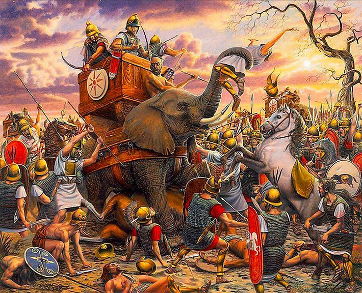 7. Pyrrhus không tận dụng được thắng lợi để tiêu diệt La Mã. Dù chiến thắng hai trận lớn (Heraclea và Asculum), Pyrrhus không thể tiến vào chiếm Rome do bị hao tổn lực lượng, thiếu hậu cần và không có sự ủng hộ rộng rãi từ các thành bang Ý. Ảnh: Legio X Fretensis.
