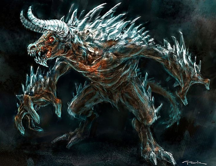 2. Minotaur không có tên riêng. Từ “Minotaur” nghĩa là “Bò của Minos” – gắn với vua Crete chứ không phải tên riêng của sinh vật này, điều cho thấy nó là hiện thân của lời nguyền hơn là một cá thể độc lập. Ảnh: Pinterest.