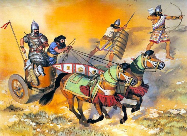 8. Một trong những trận chiến sớm nhất được ghi nhận chi tiết. Trận Nihriya là minh chứng cho sự phát triển của sử liệu và ghi chép quân sự ở Cận Đông thời cổ đại. Ảnh: Pinterest.