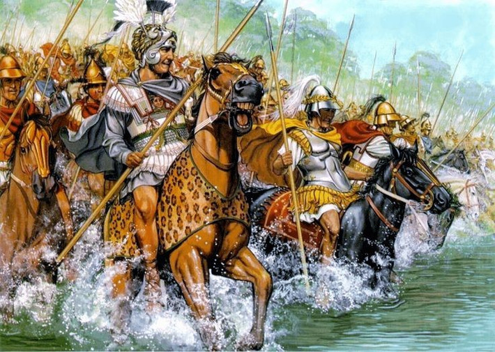 1. Là trận đánh đầu tiên giữa Alexander và quân đội Ba Tư. Trận Granicus mở đầu cho chiến dịch chinh phục châu Á của Alexander, đánh dấu lần đầu tiên ông trực tiếp đối đầu với một đạo quân lớn của Đế quốc Ba Tư Achaemenid. Ảnh: Pinterest.